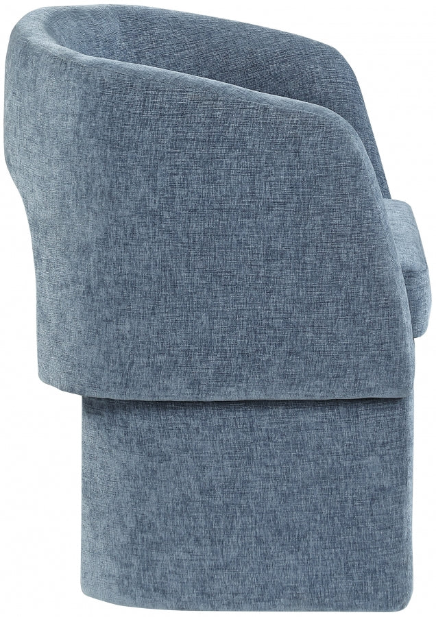 Emmet Chenille Fabric Upholstered Dining Chair / Accent Chair