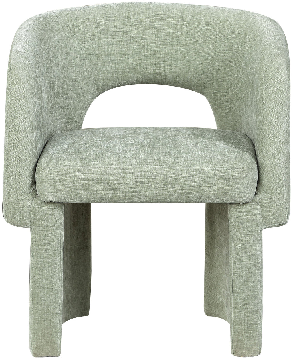 Emmet Chenille Fabric Upholstered Dining Chair / Accent Chair