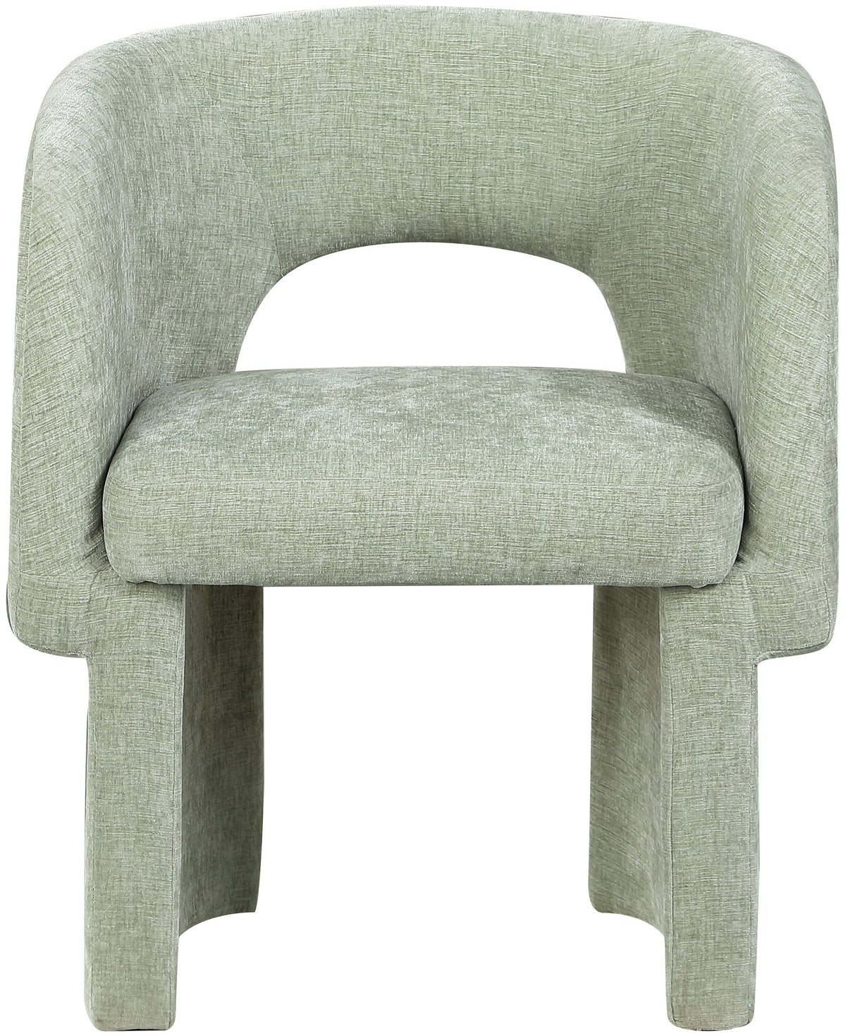 Emmet Chenille Fabric Upholstered Dining Chair / Accent Chair