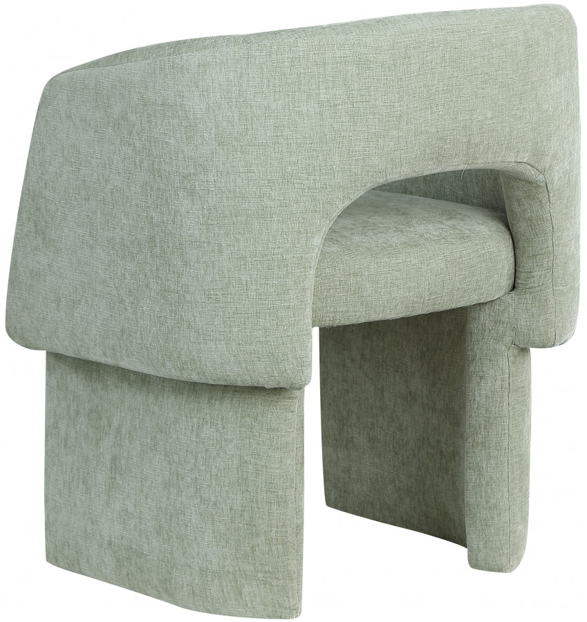 Emmet Chenille Fabric Upholstered Dining Chair / Accent Chair