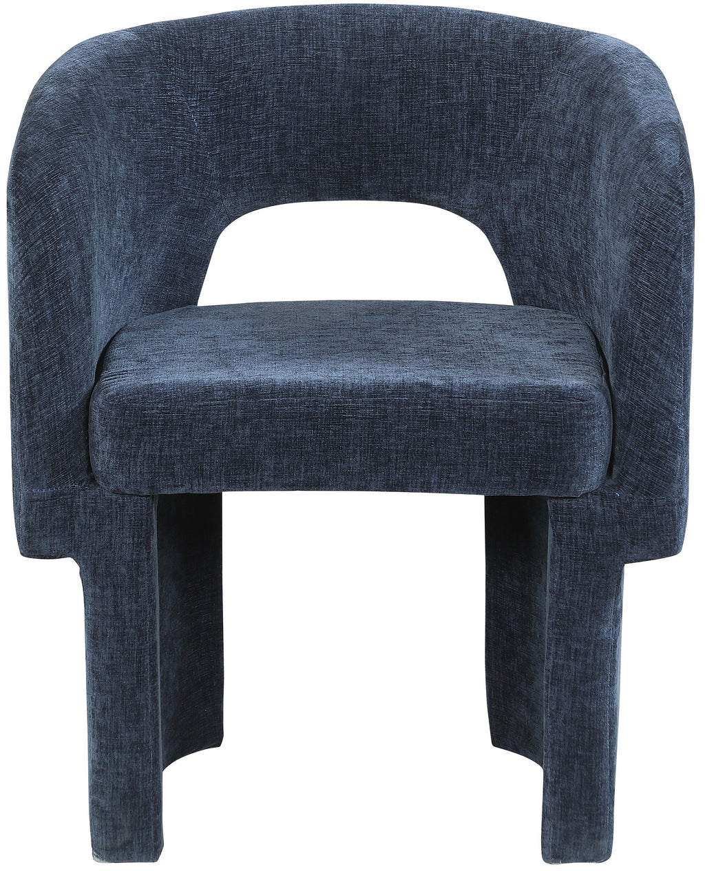 Emmet Chenille Fabric Upholstered Dining Chair / Accent Chair