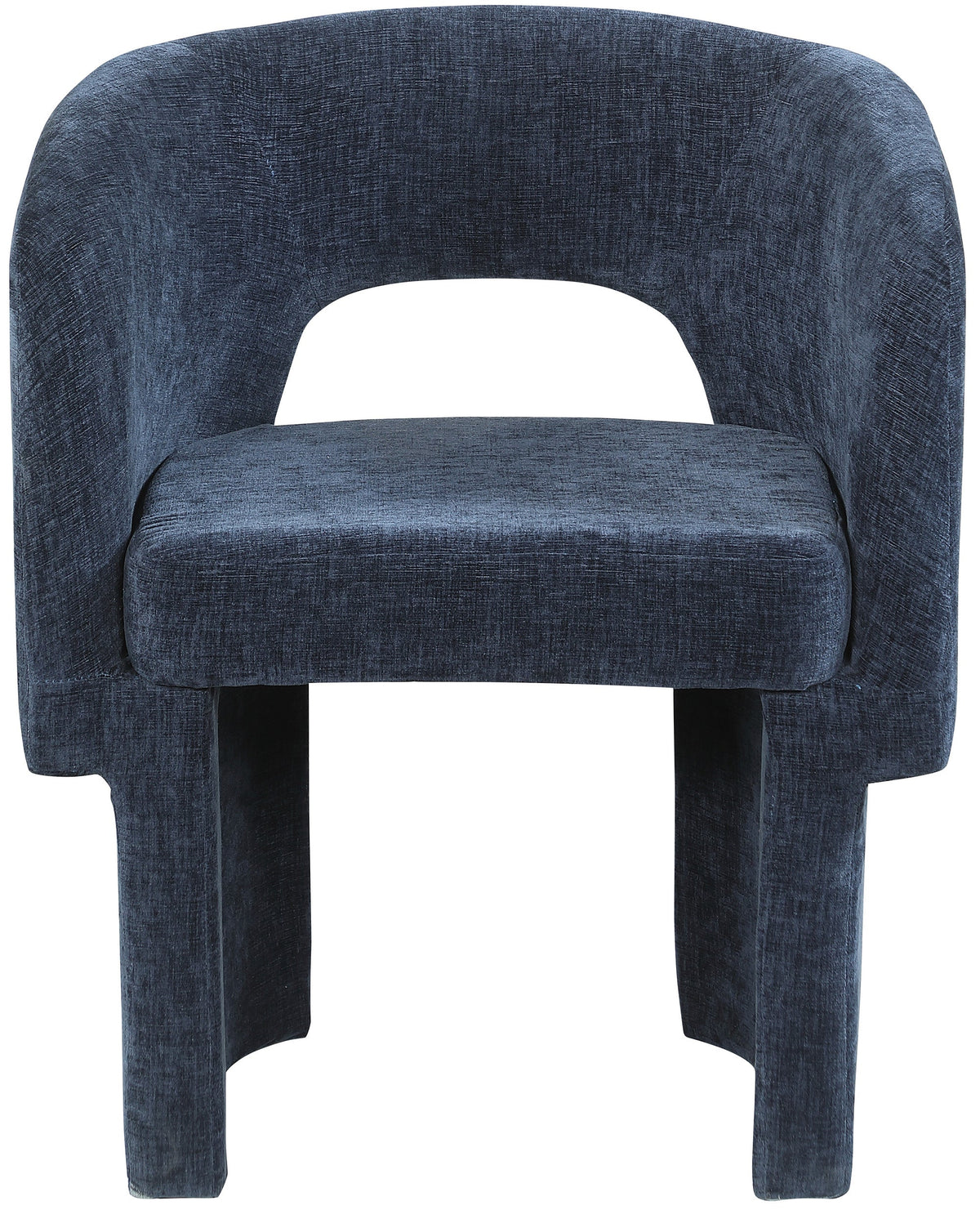 Emmet Chenille Fabric Upholstered Dining Chair / Accent Chair