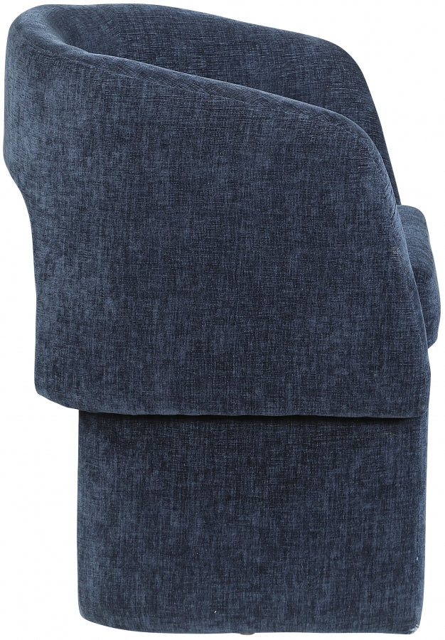 Emmet Chenille Fabric Upholstered Dining Chair / Accent Chair