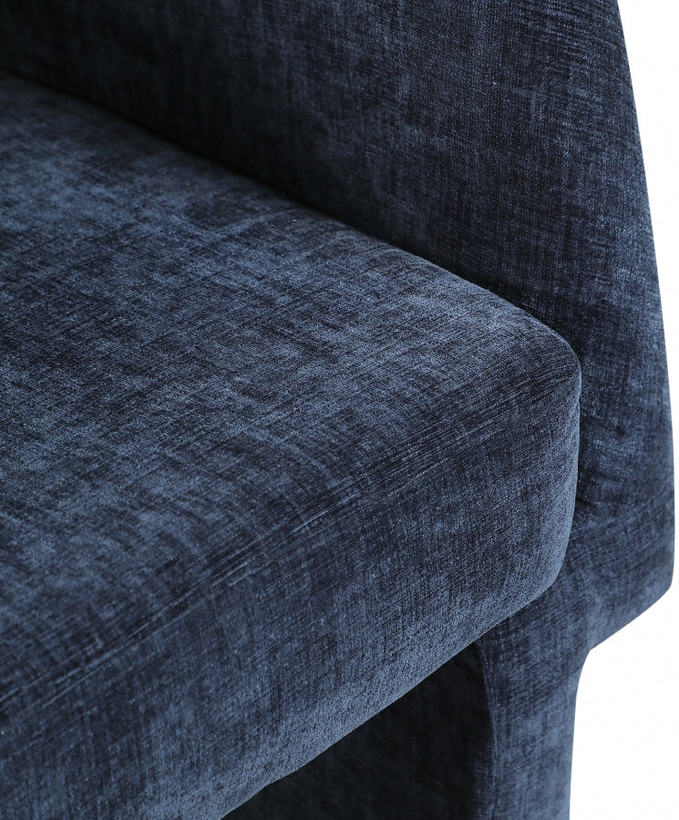 Emmet Chenille Fabric Upholstered Dining Chair / Accent Chair
