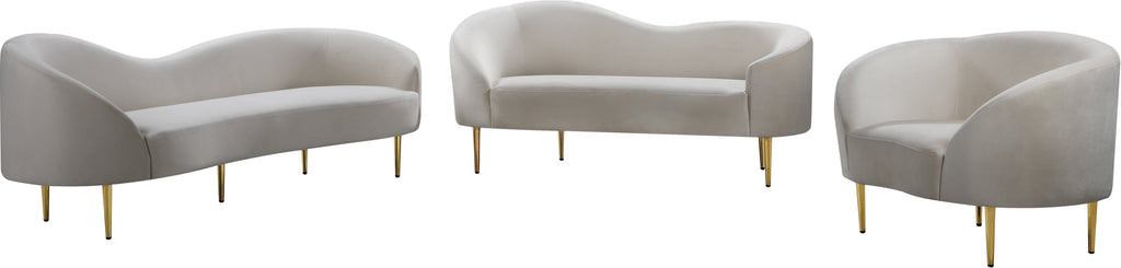 Ritz Velvet Upholstered Chair