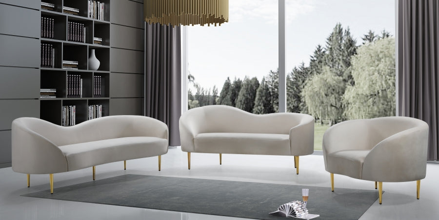Ritz Velvet Upholstered Chair