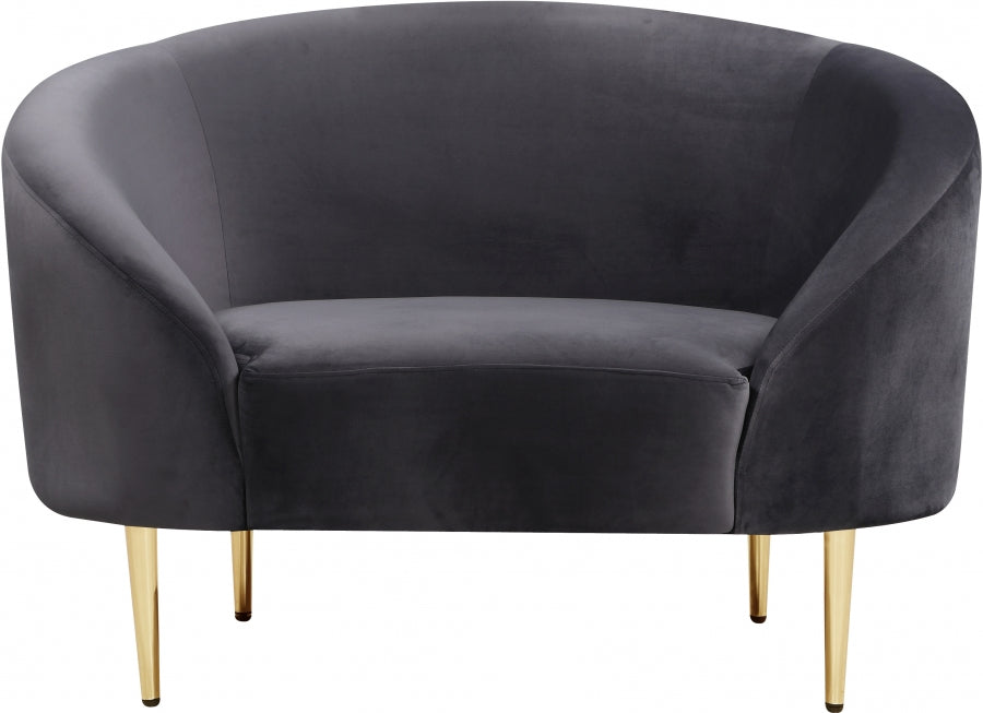Ritz Velvet Upholstered Chair