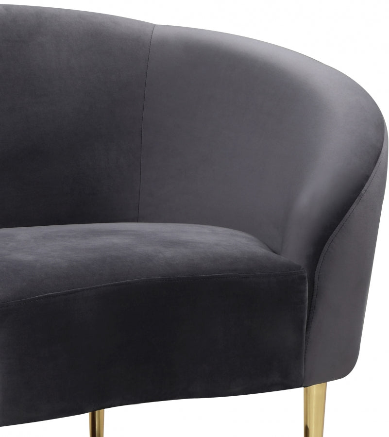 Ritz Velvet Upholstered Chair
