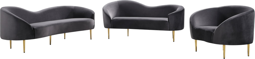 Ritz Velvet Upholstered Chair