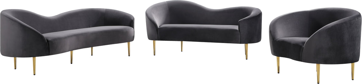 Ritz Velvet Upholstered Chair