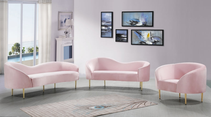 Ritz Velvet Upholstered Chair