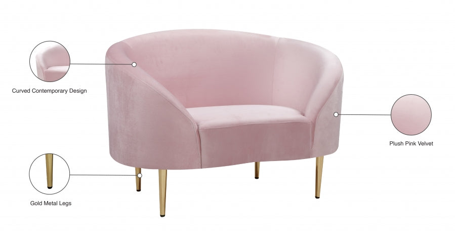 Ritz Velvet Upholstered Chair