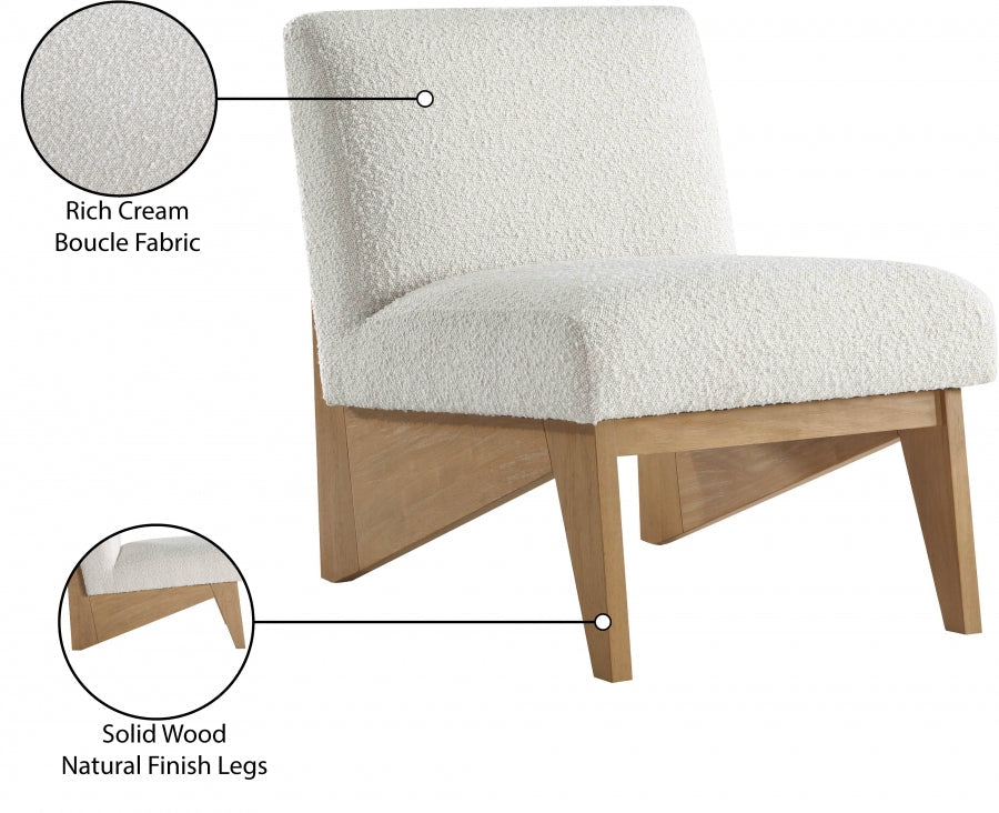Chapman Boucle Fabric Upholstered Accent Chair