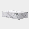Artemis Contract Grade Rectangular Coffee Table in Bulgari White