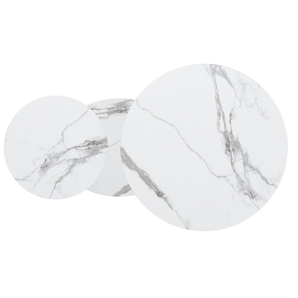 Elara Coffee Table in White