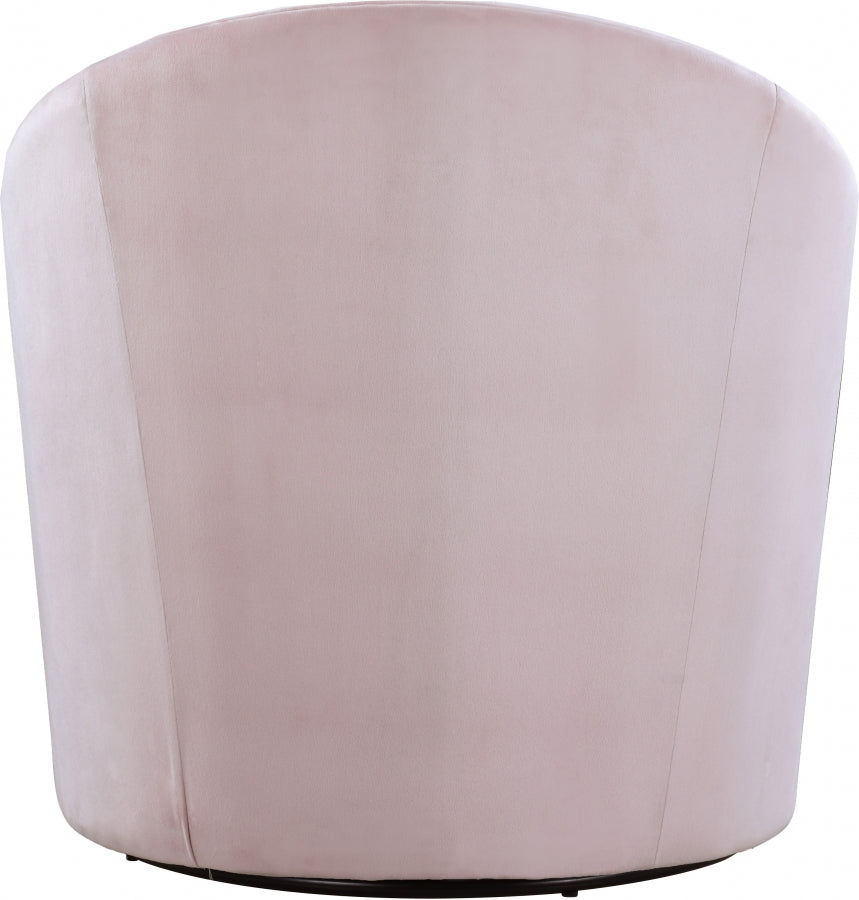 Alessio Velvet Upholstered Swivel Accent Chair