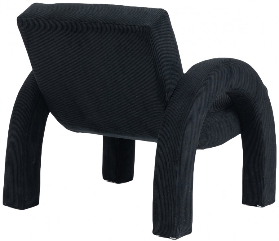 Corduroy Fabric Upholstered Accent Chair