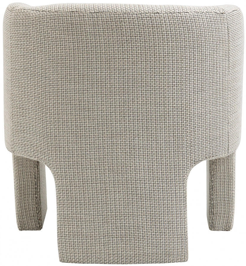 Sawyer Weaved Fabric Upholstered Accent Chair