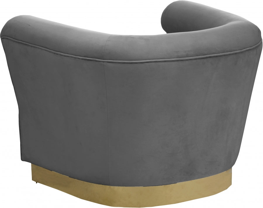 Bellini Velvet Upholstered Chair