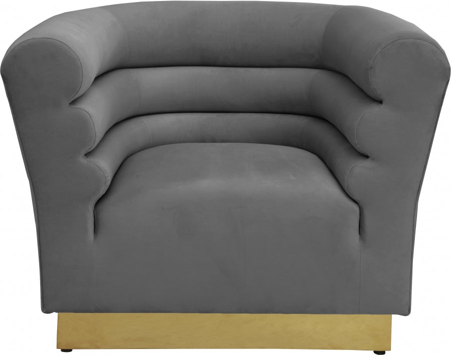 Bellini Velvet Upholstered Chair