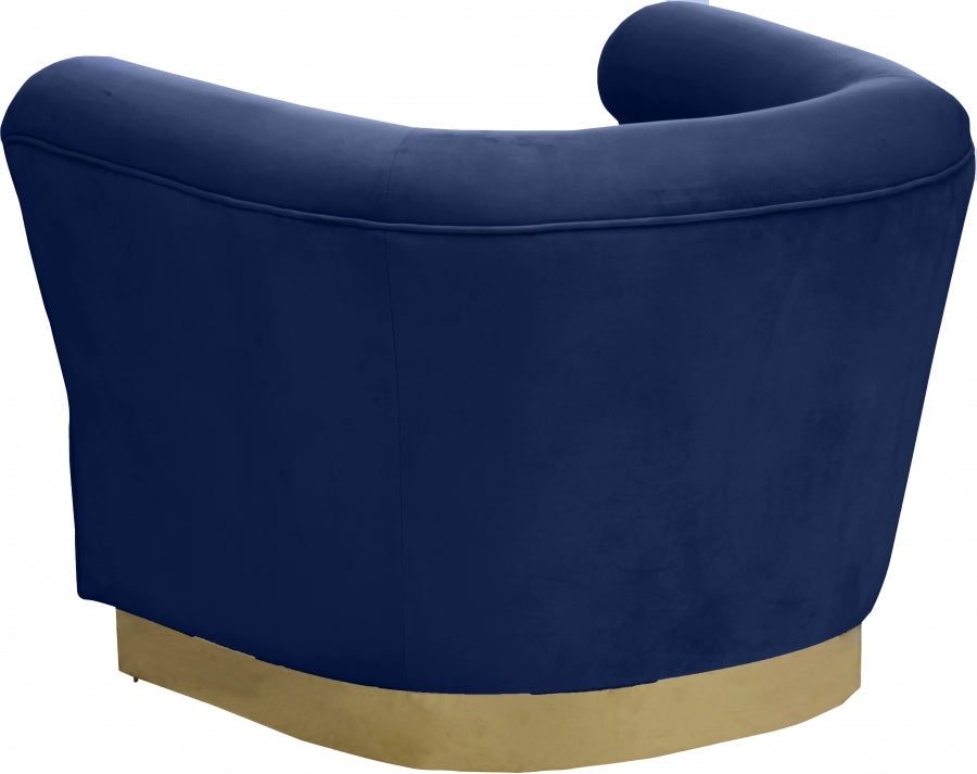 Bellini Velvet Upholstered Chair