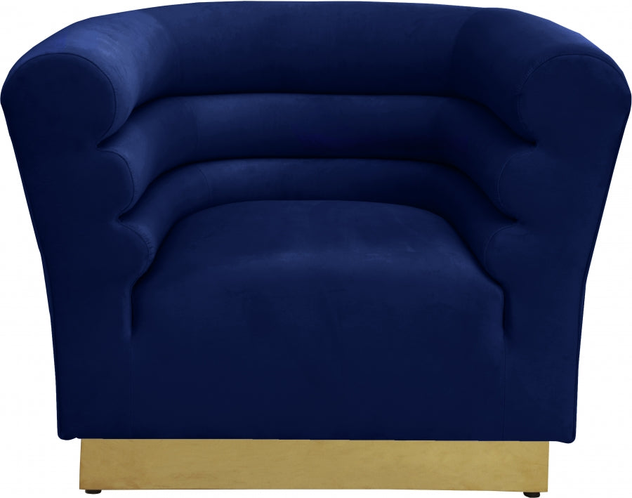 Bellini Velvet Upholstered Chair
