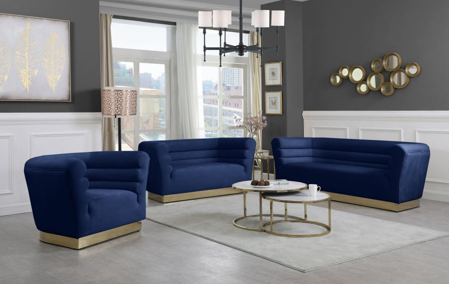 Bellini Velvet Upholstered Chair