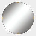 Clip Round Mirror