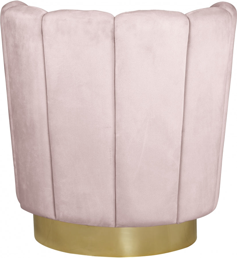 Lily Velvet Upholstered Swivel Accent Chair