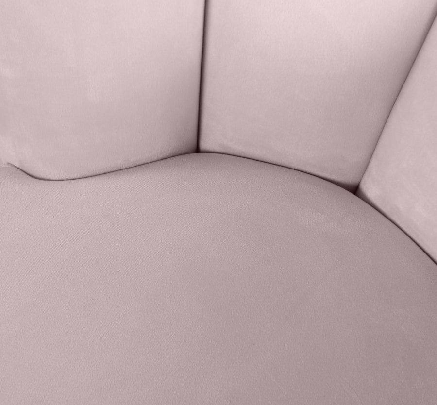 Lily Velvet Upholstered Swivel Accent Chair