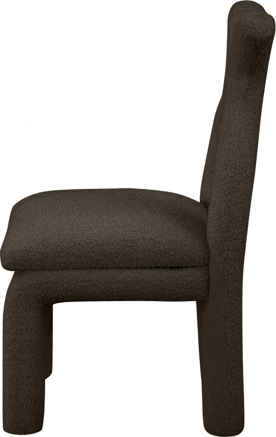 Xena Boucle Fabric Upholstered Accent Chair / Dining Chair