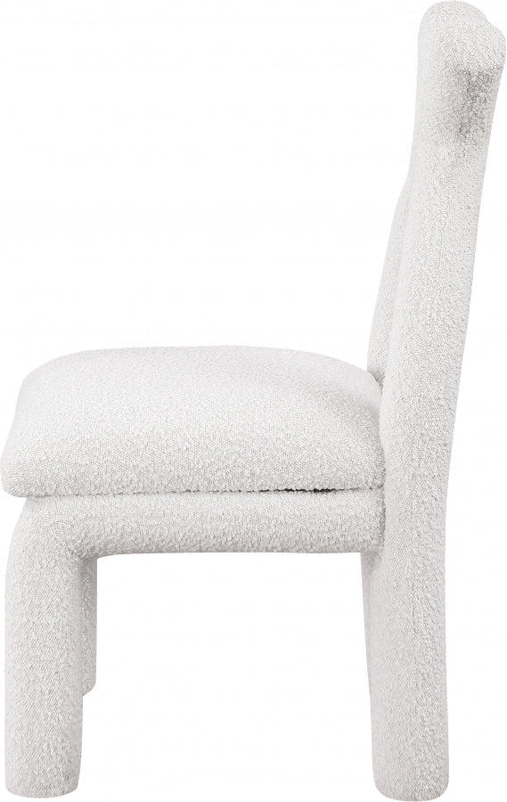 Xena Boucle Fabric Upholstered Accent Chair / Dining Chair