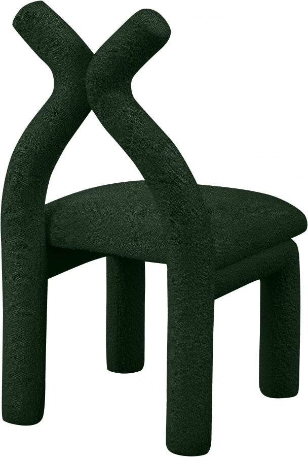 Xena Boucle Fabric Upholstered Accent Chair / Dining Chair