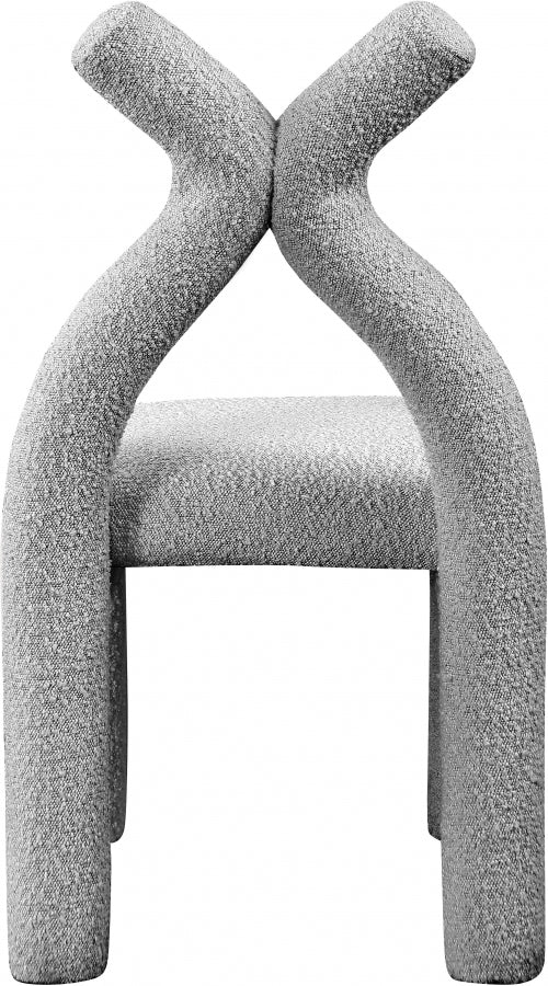 Xena Boucle Fabric Upholstered Accent Chair / Dining Chair