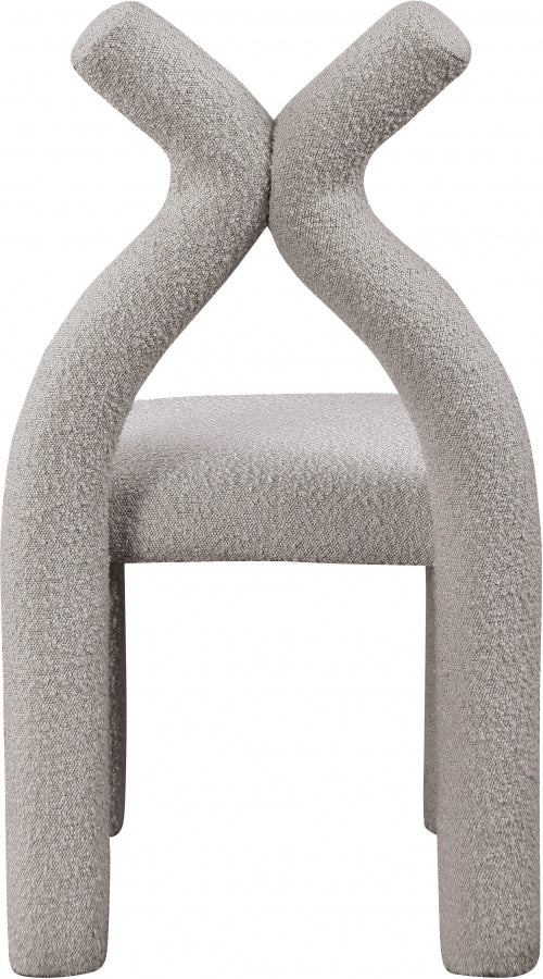 Xena Boucle Fabric Upholstered Accent Chair / Dining Chair