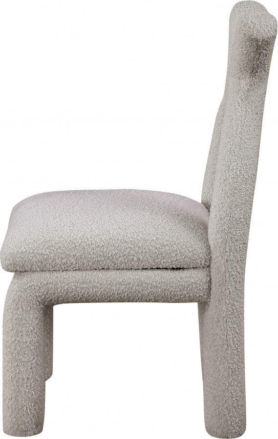 Xena Boucle Fabric Upholstered Accent Chair / Dining Chair