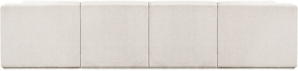 Ollie Boucle Fabric Sofa with Armrest