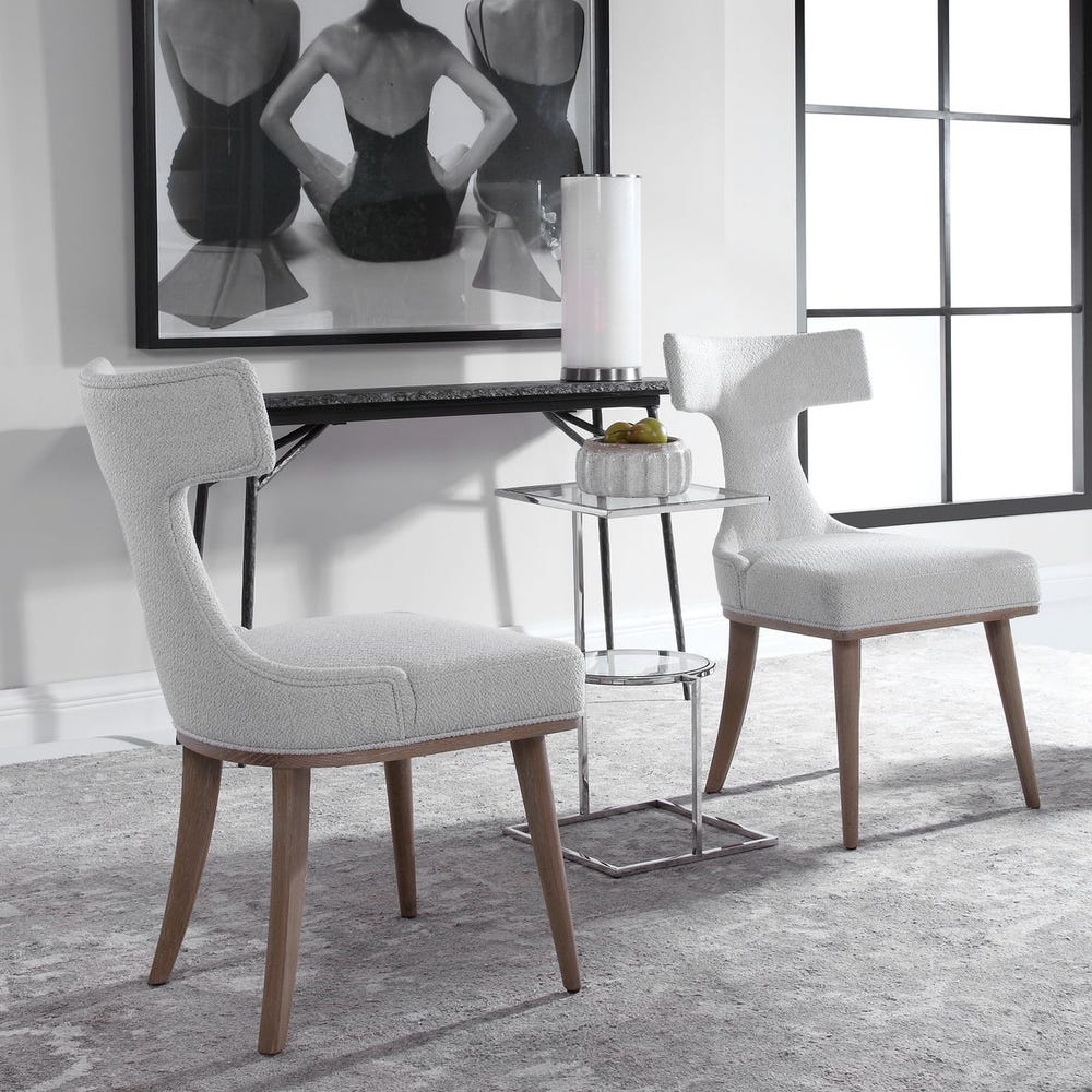 Klismos Accent Chair, 2 Per Box, Priced Each