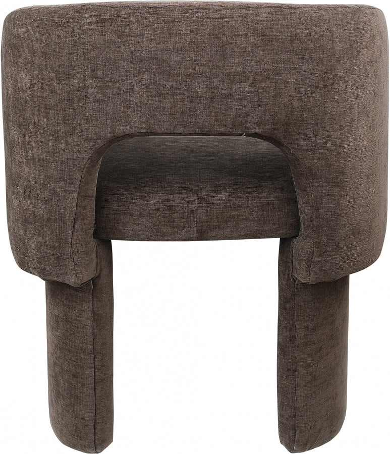 Emmet Chenille Fabric Upholstered Dining Chair / Accent Chair