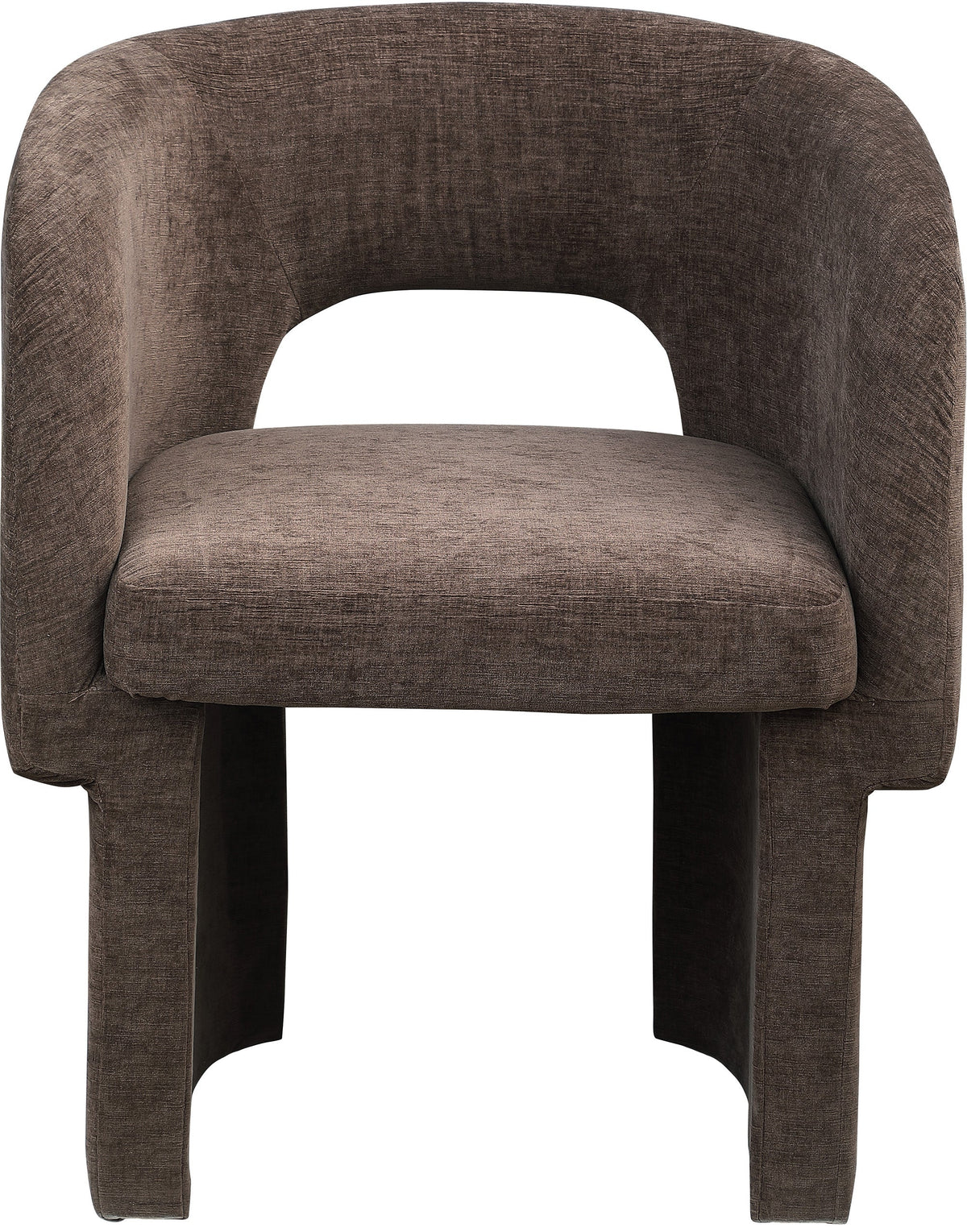 Emmet Chenille Fabric Upholstered Dining Chair / Accent Chair
