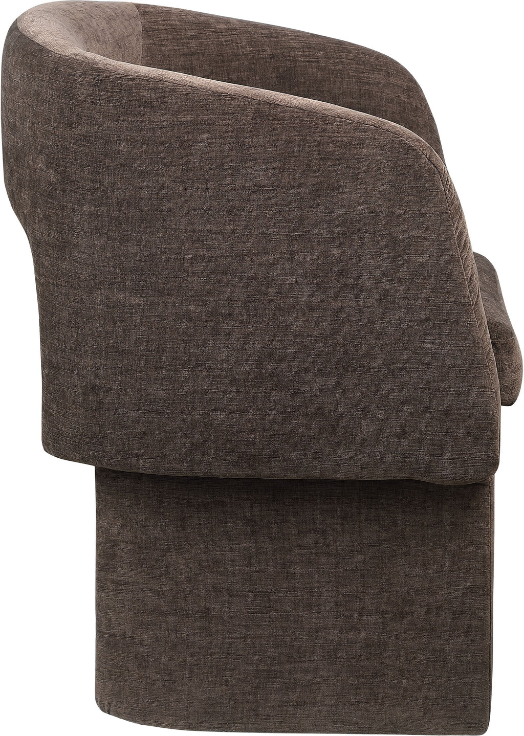 Emmet Chenille Fabric Upholstered Dining Chair / Accent Chair