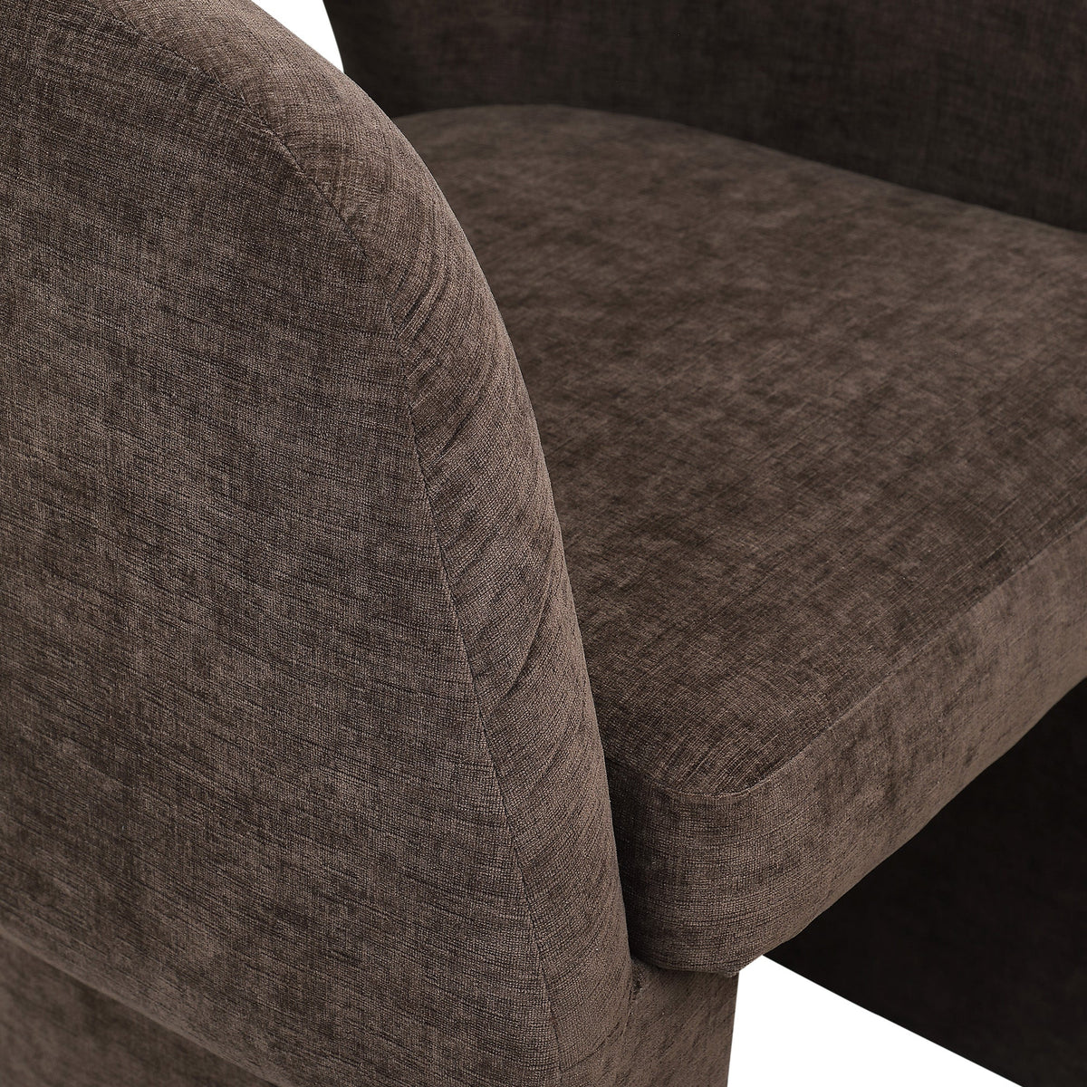 Emmet Chenille Fabric Upholstered Dining Chair / Accent Chair