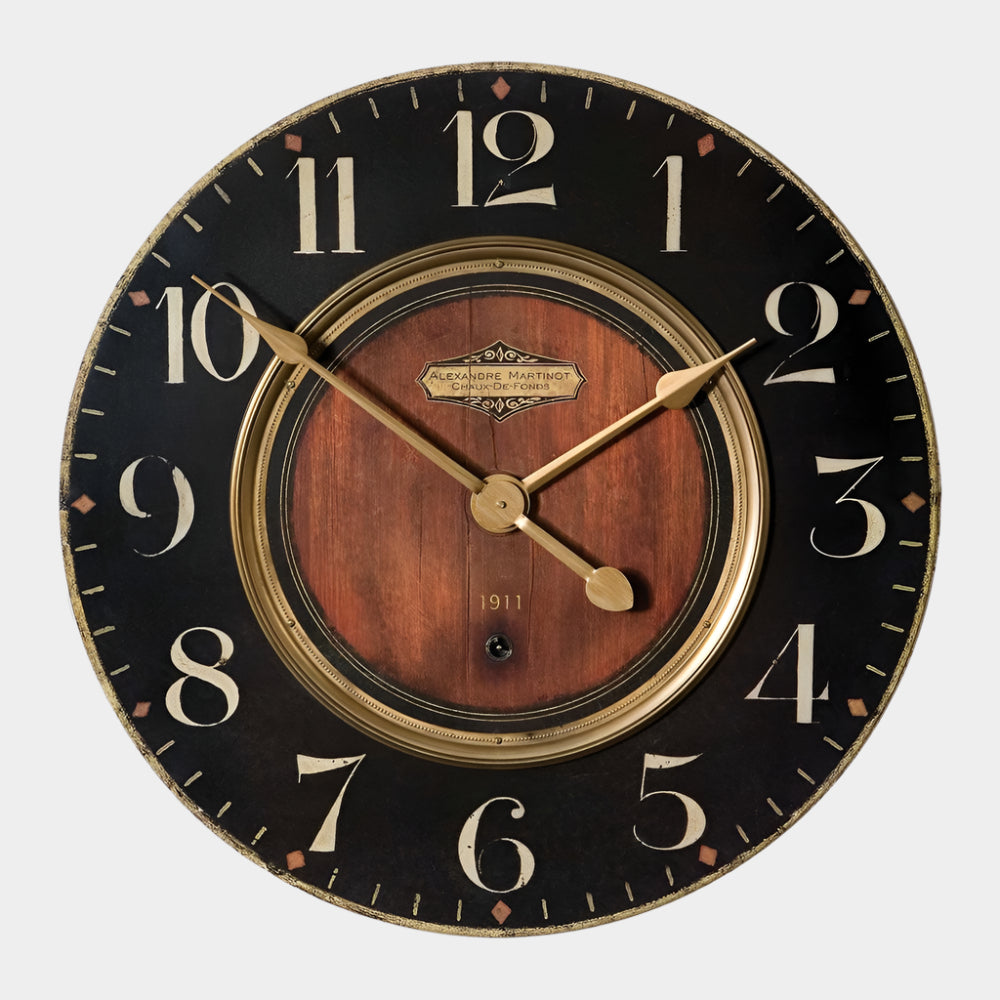 Alexandre Martinot 23" Wall Clock