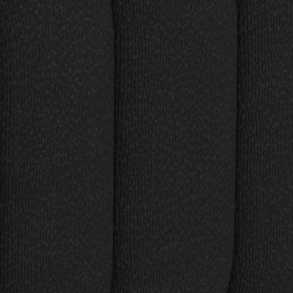 Rigel Large Ottoman Bench in Black Boucle