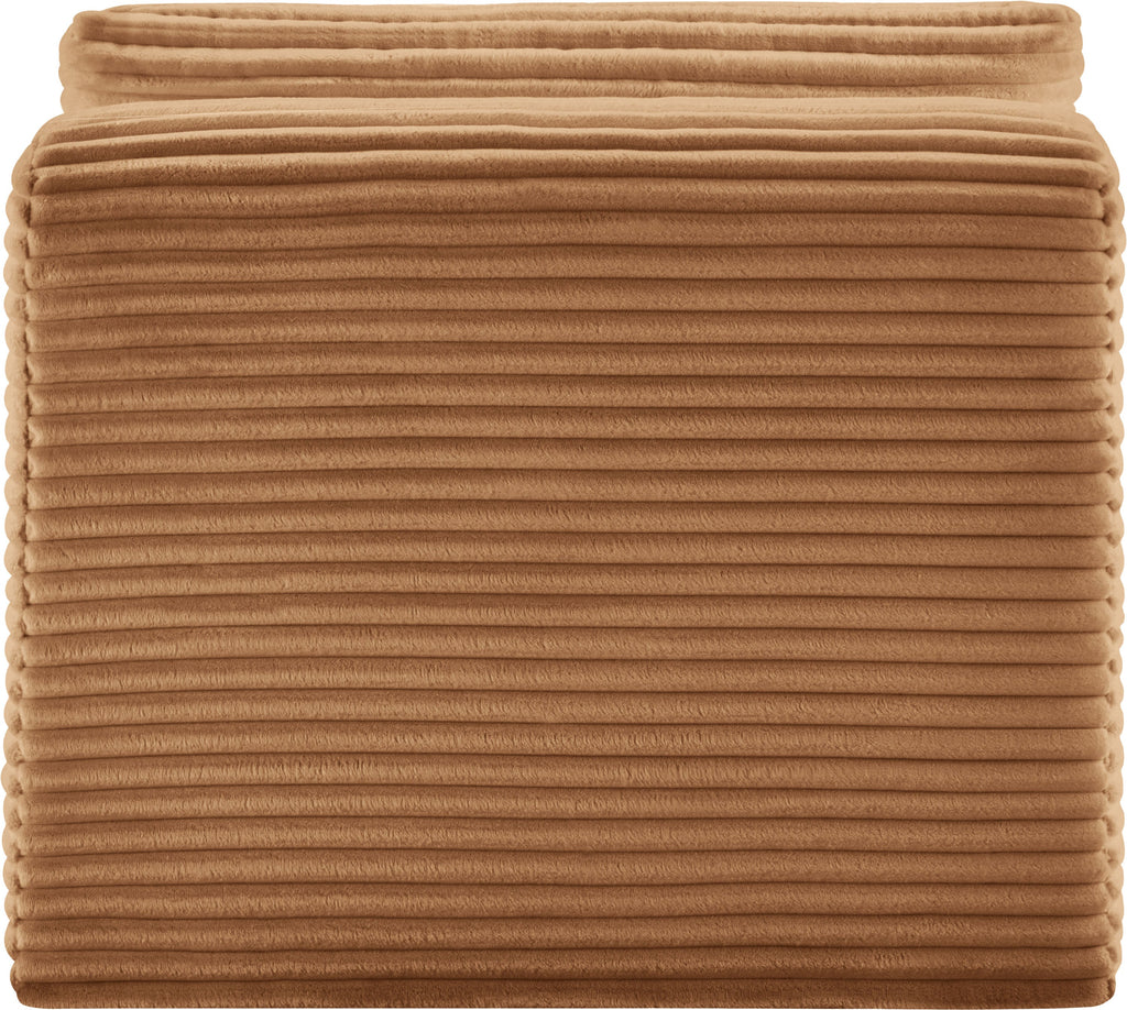 Shaggy Corduroy Performance Fabric Upholstered Accent Chair