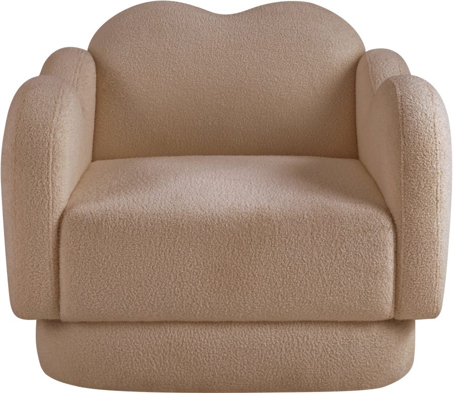 Bloom Teddy Fabric Upholstered Accent Chair
