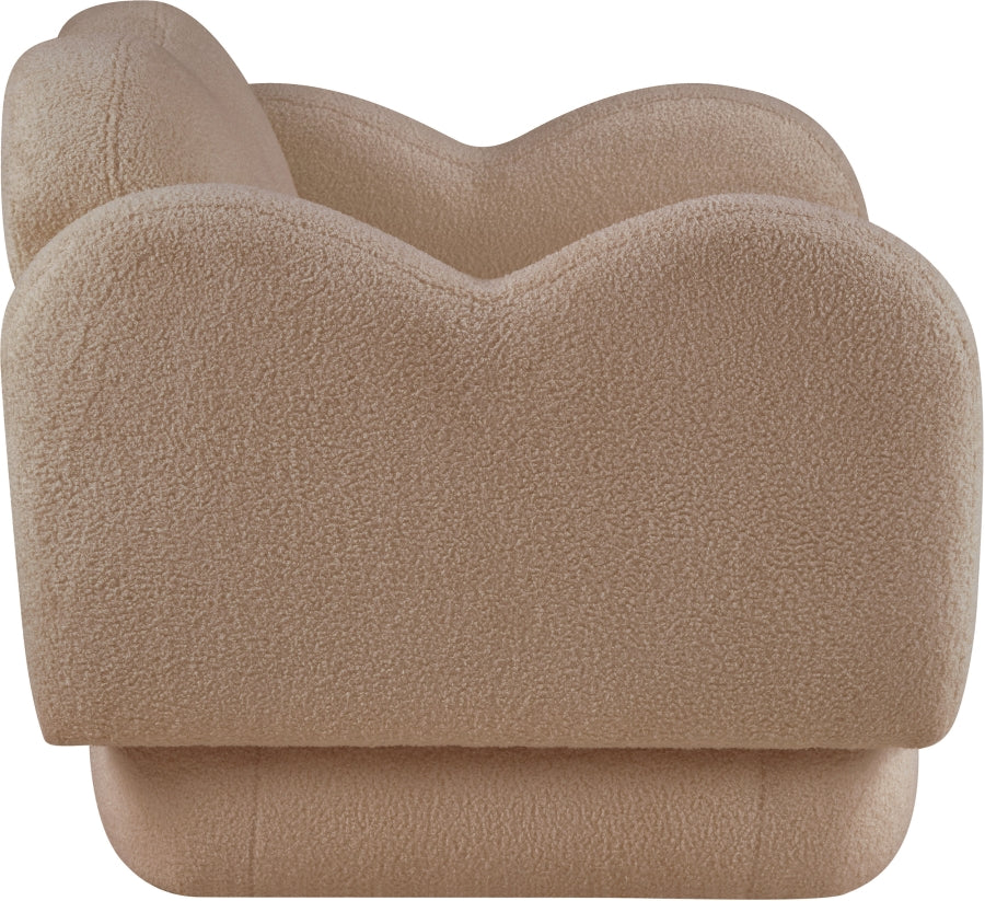 Bloom Teddy Fabric Upholstered Accent Chair