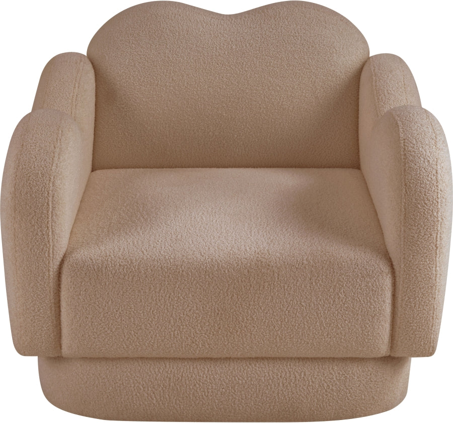 Bloom Teddy Fabric Upholstered Accent Chair