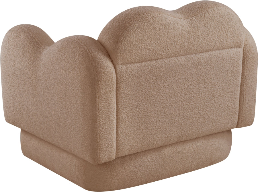 Bloom Teddy Fabric Upholstered Accent Chair