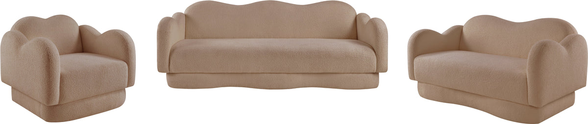 Bloom Teddy Fabric Upholstered Accent Chair